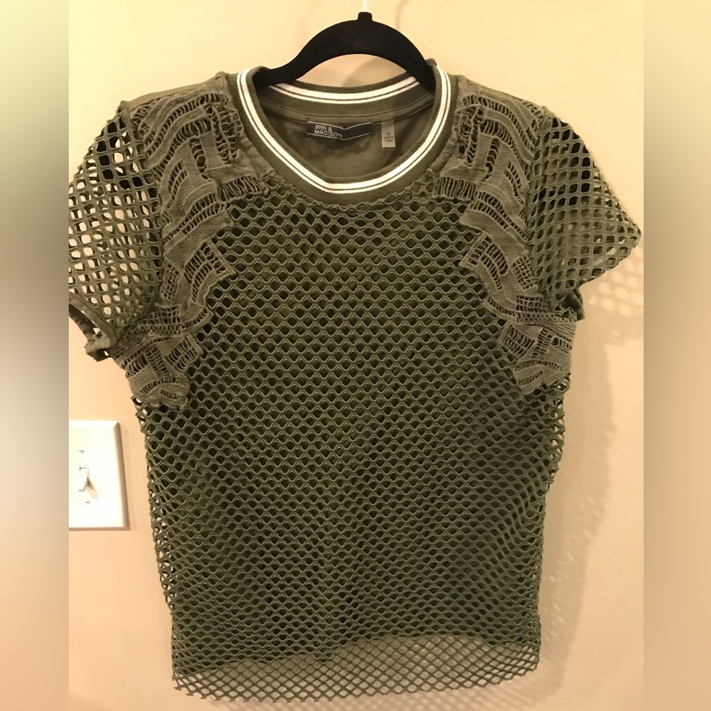 Olive Green Short Sleeve Shirt
